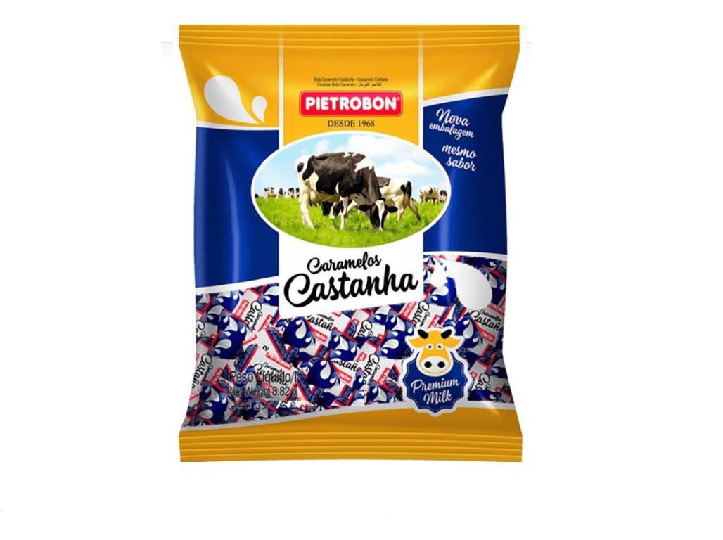 REBU&Ccedil;ADO PIETROBON CARAMELOS CASTANHA 250G image number 0