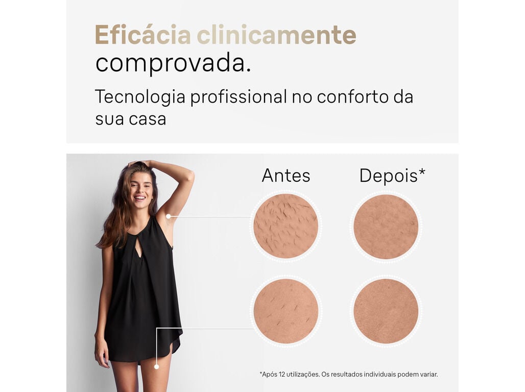 DEPILADORA IPL LUZ PULSADA BRAUN SILK EXPERT S5 PL5152 image number 6