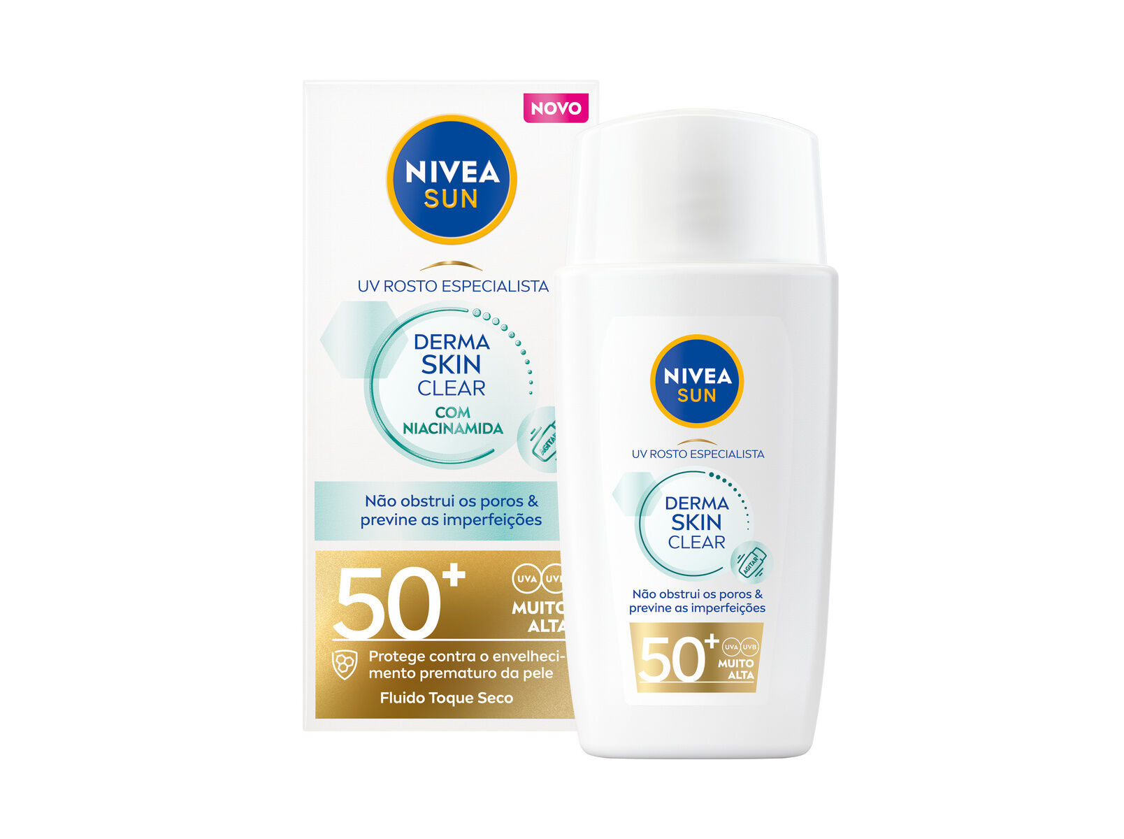 CREME NIVEA SUN DERMA SKIN CLEAR 40ML