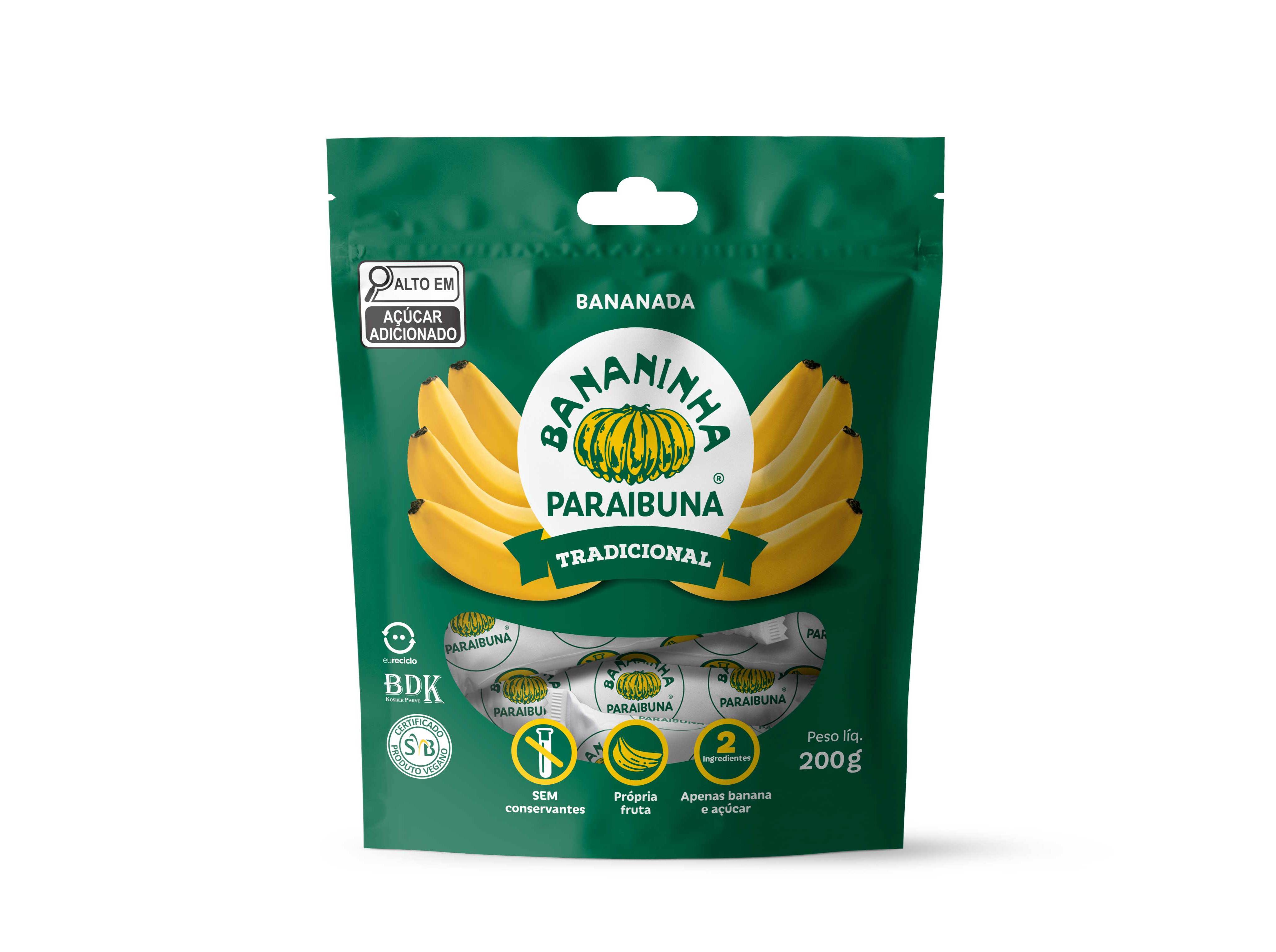BANANINHA PARAIBUNA TRADICIONAL 200G image number 0