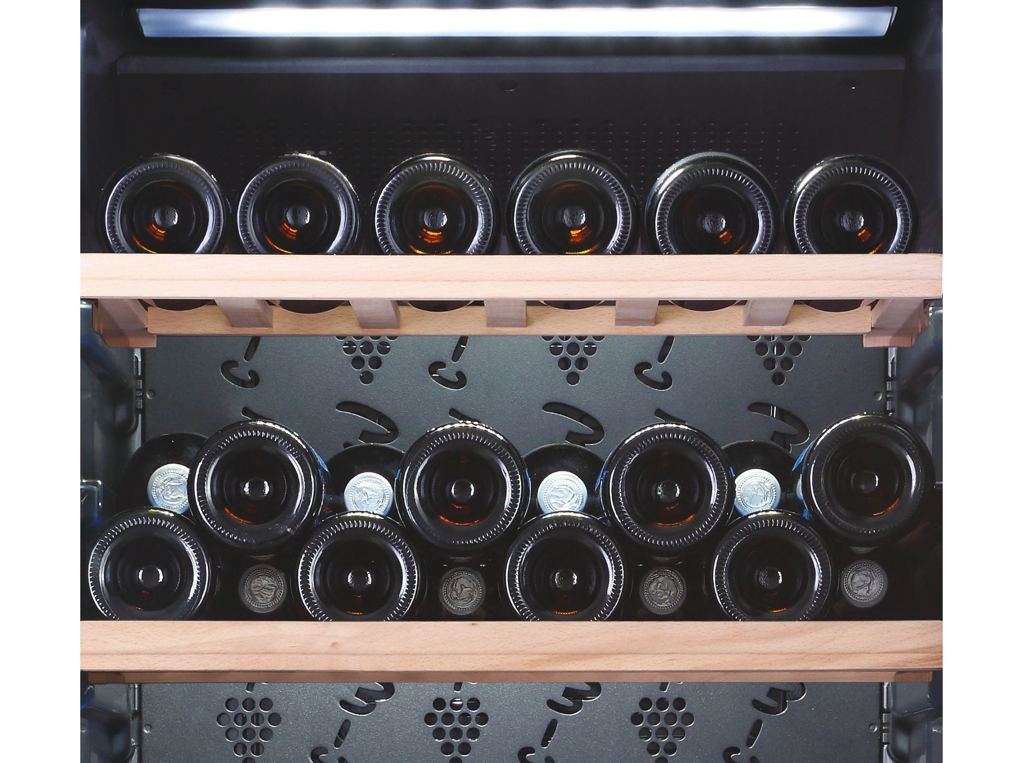 CAVE DE VINHOS HAIER WS105GA 105 GARRAFAS CINZA image number 3