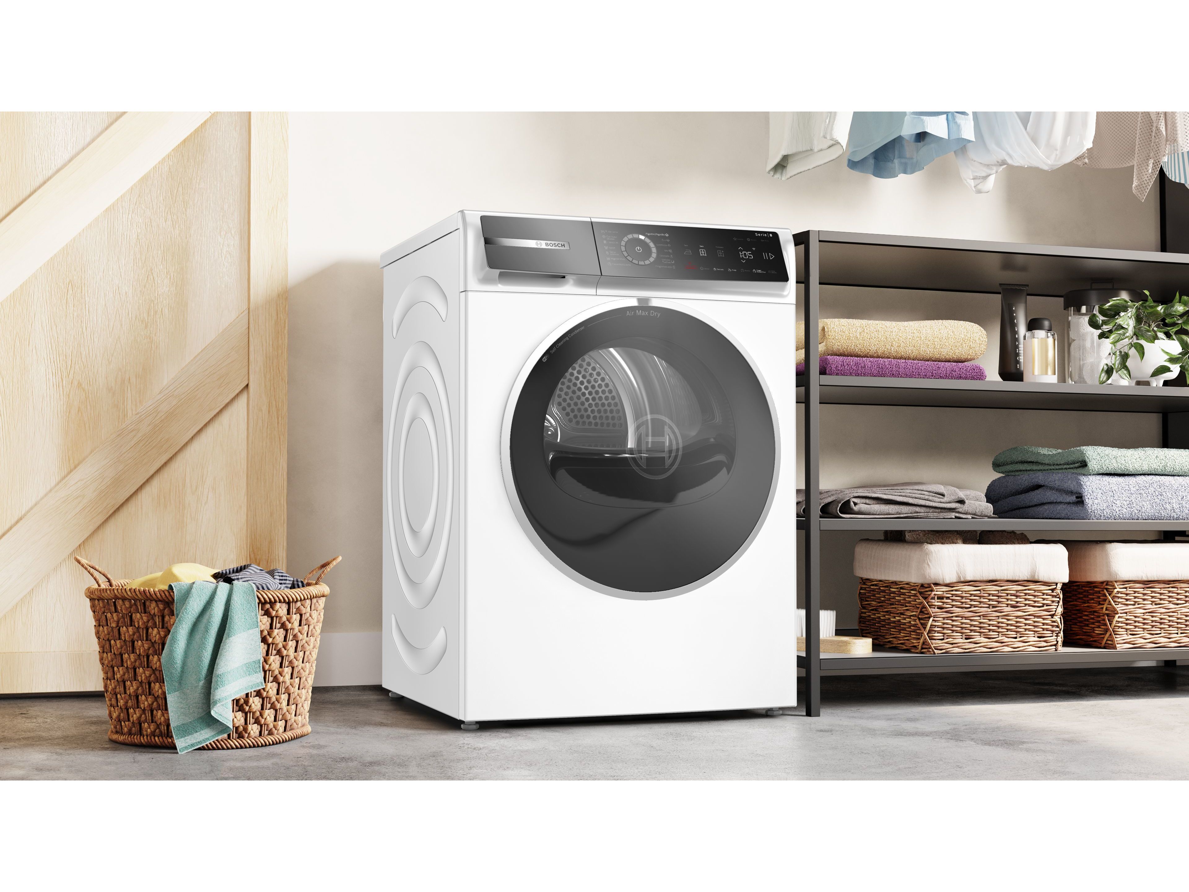 M&Aacute;QUINA SECAR ROUPA BOSCH WRB247D0ES BRANCO A 9KG BC image number 2