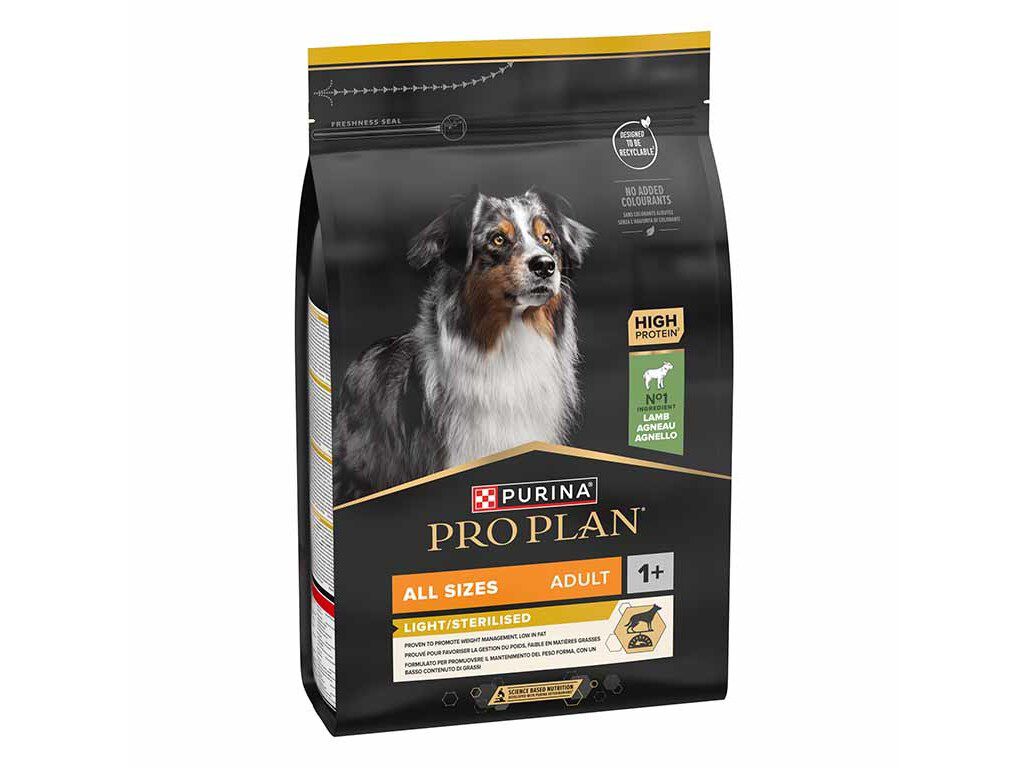 RA&Ccedil;&Atilde;O C&Atilde;O PRO PLAN ESTERILIZADO/LIGHT BORREGO 3KG image number 2