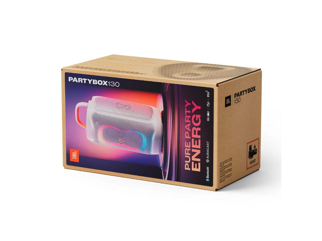 JBL COLUNA PARTYBOX 130 BRANCO image number 9
