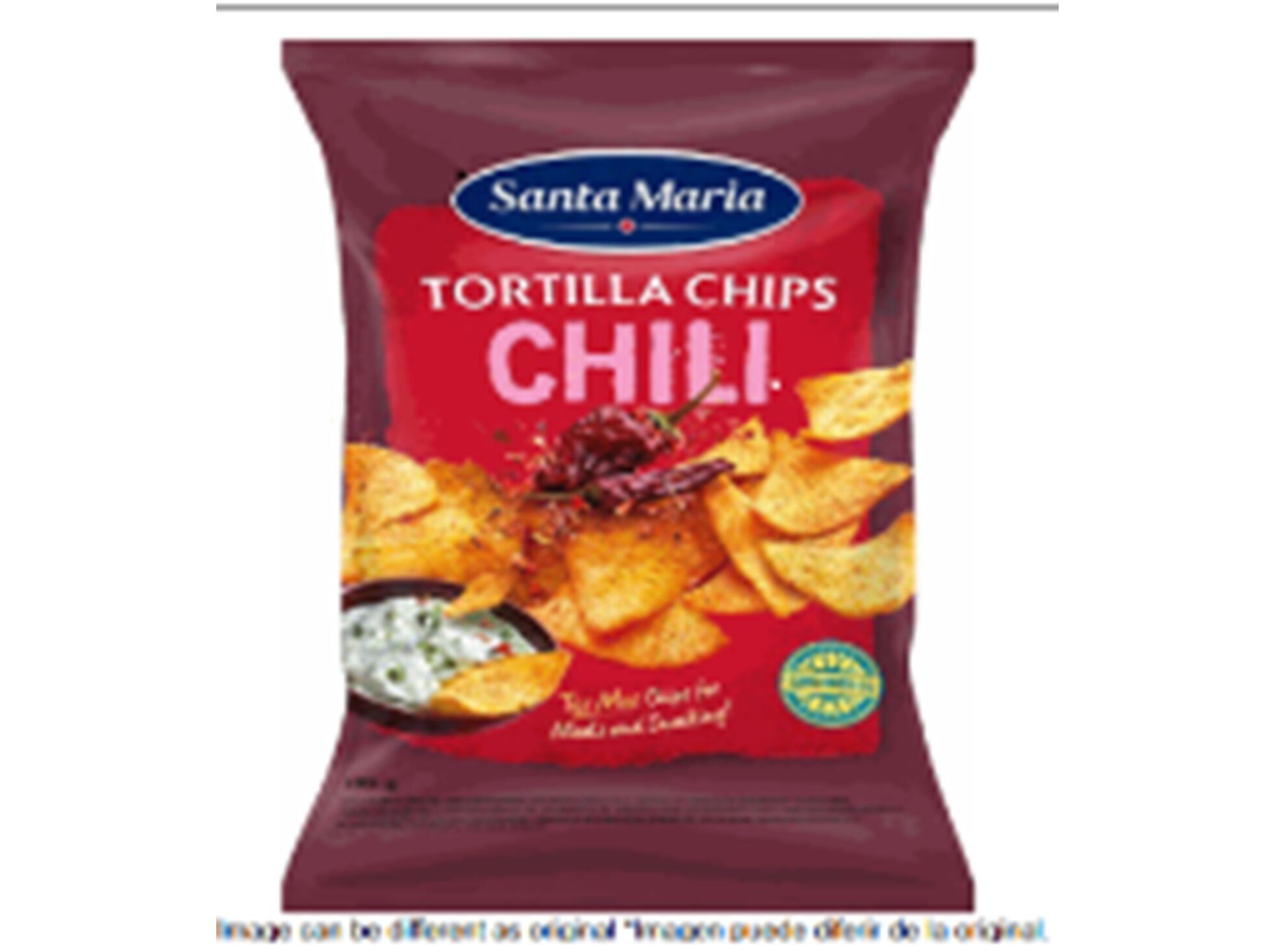 NACHOS SANTA MARIA CHILI 185G