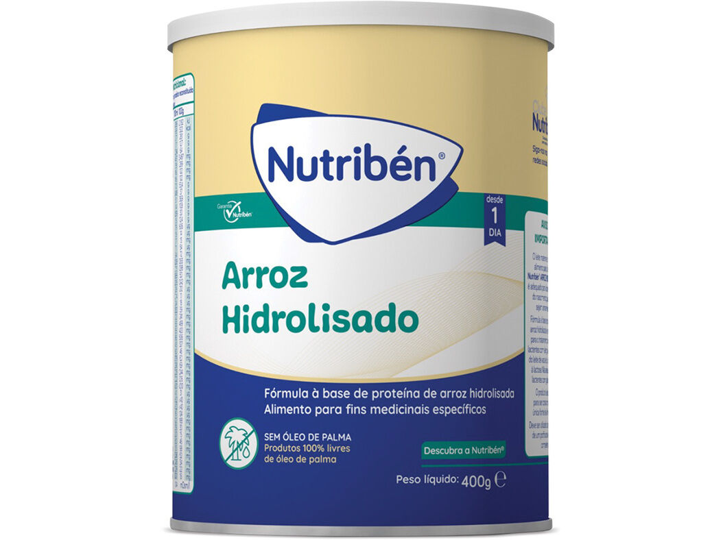 LEITE NUTRIBEN HIDROLISADO ARROZ 400G