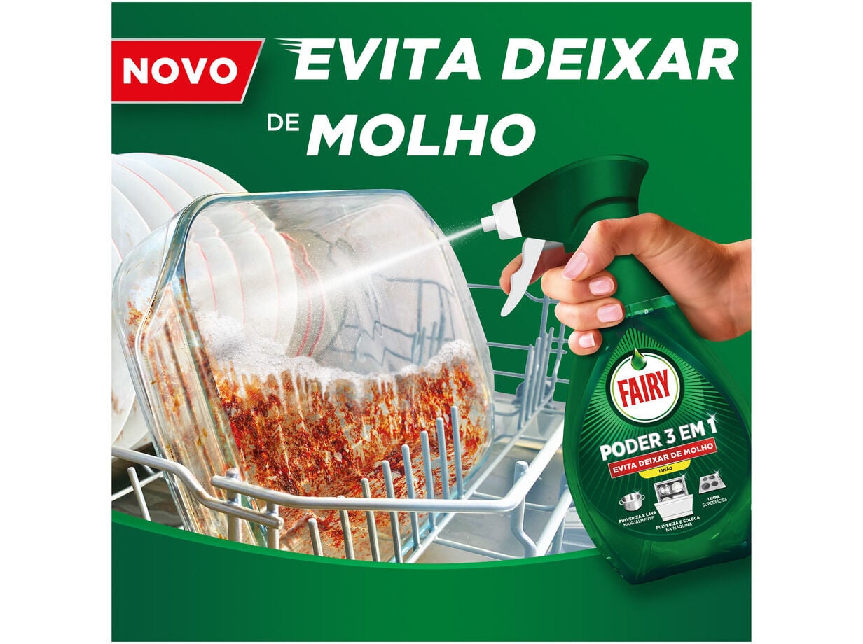 PACK LOI&Ccedil;A MANUAL FAIRY SPRAY+MAXI PODER 1UN image number 1