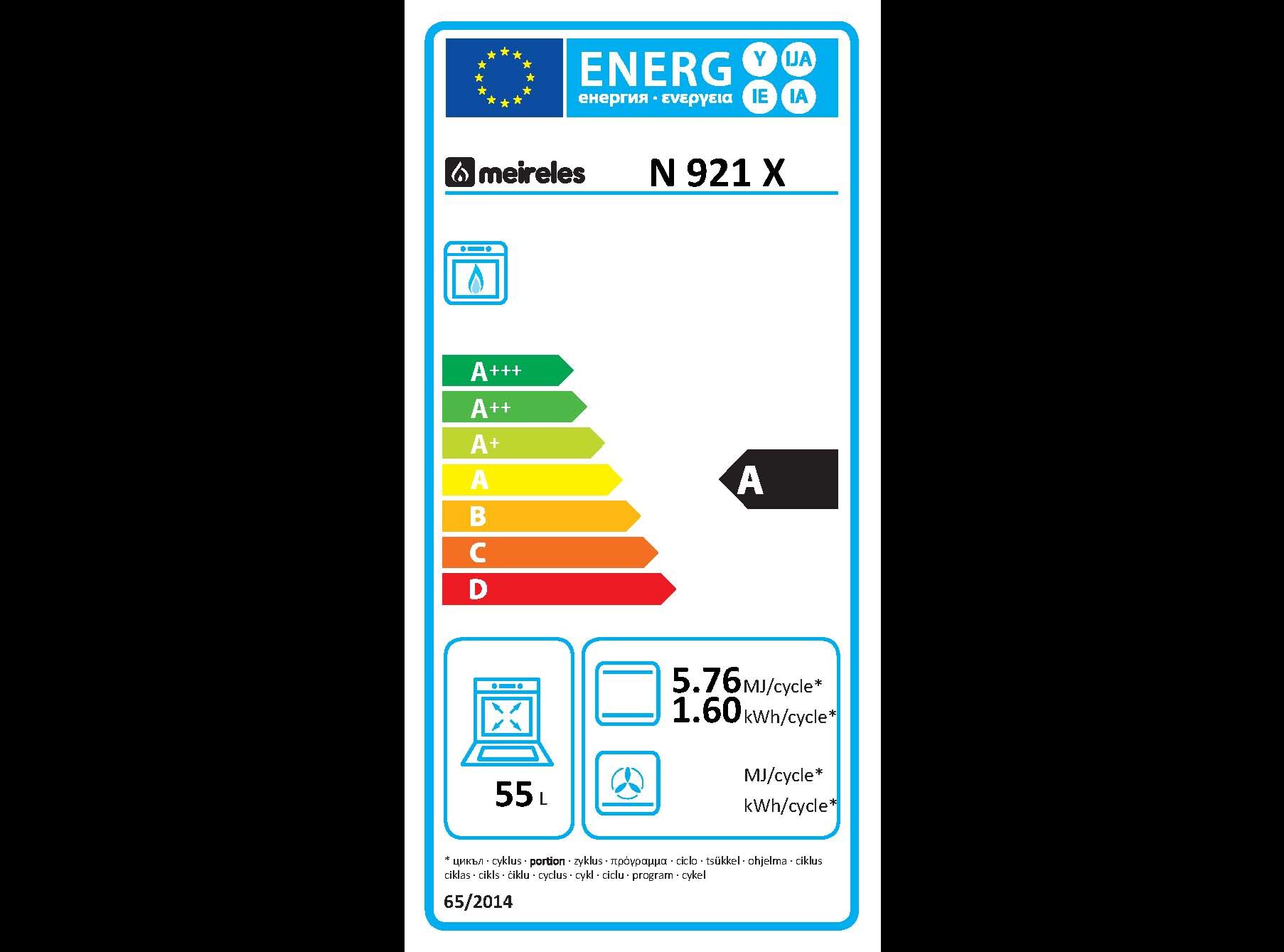 FOG&Atilde;O A G&Aacute;S BUTANO PROPANO MEIRELES N 921 X 90CM COM PORTA GARRAFA INOX image number 1