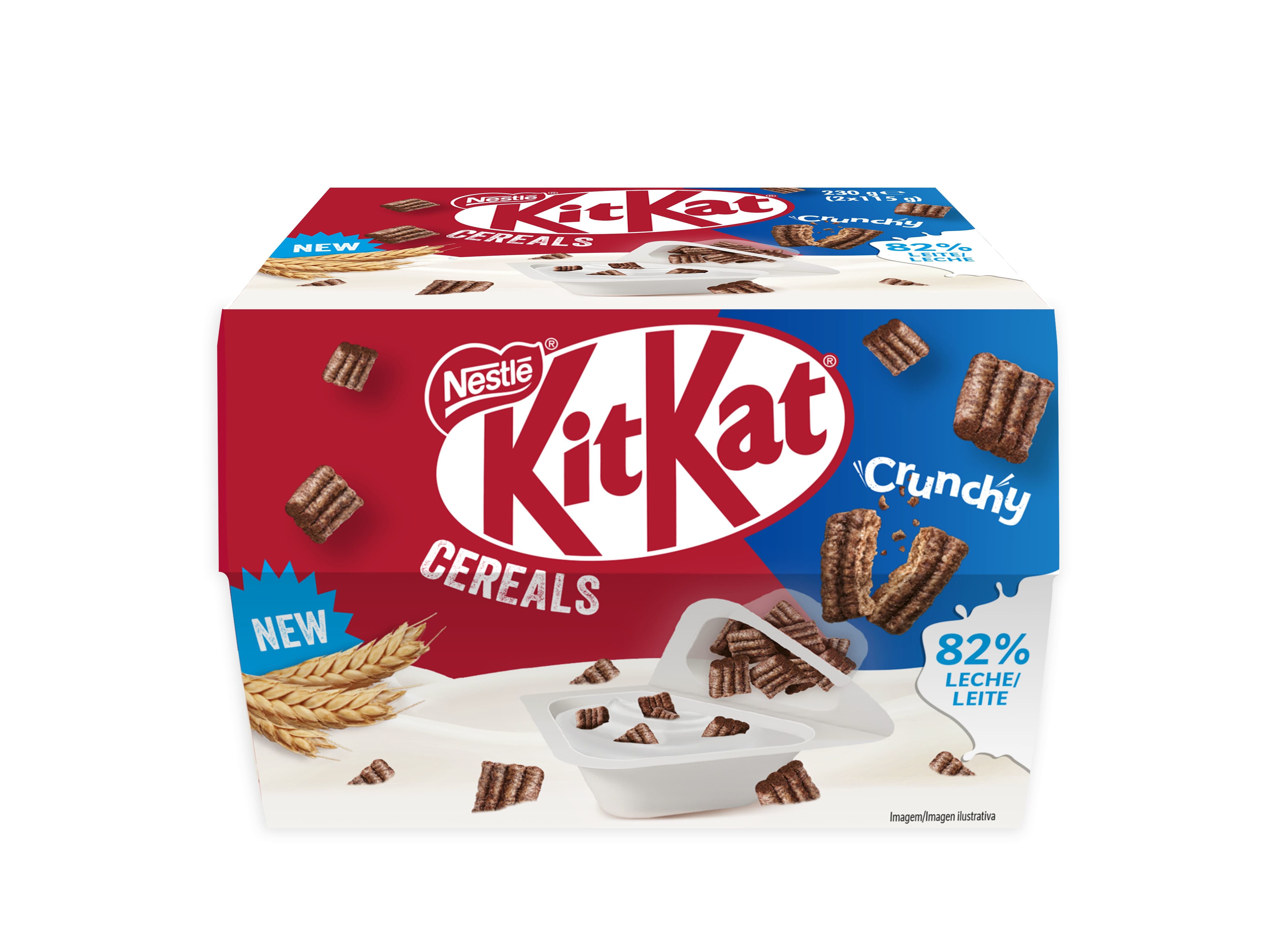 IOGURTE NESTL&Eacute; KITKAT CEREAIS 2X115G image number 0
