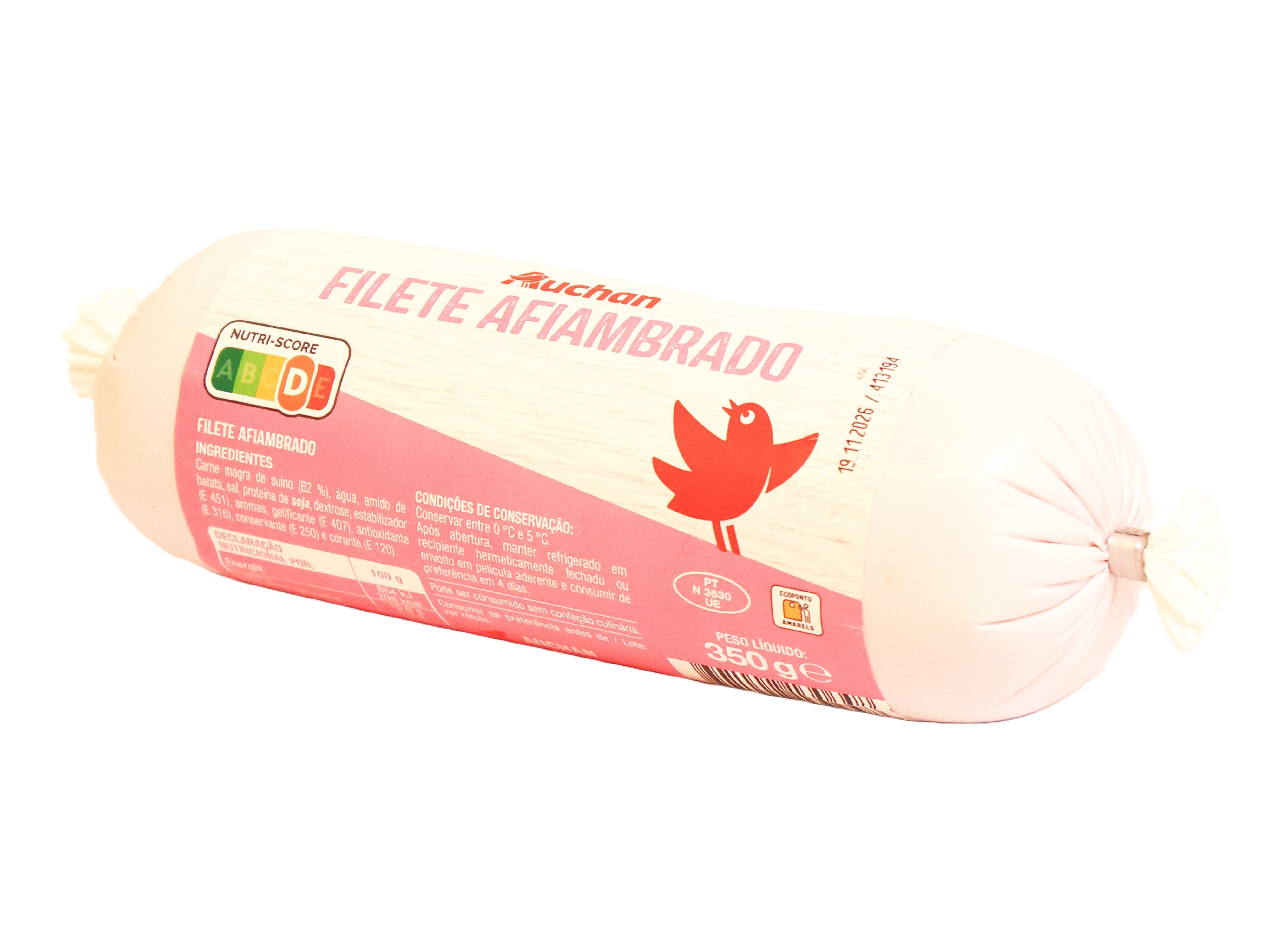 FILETE AFIAMBRADO AUCHAN MINI 350G image number 1