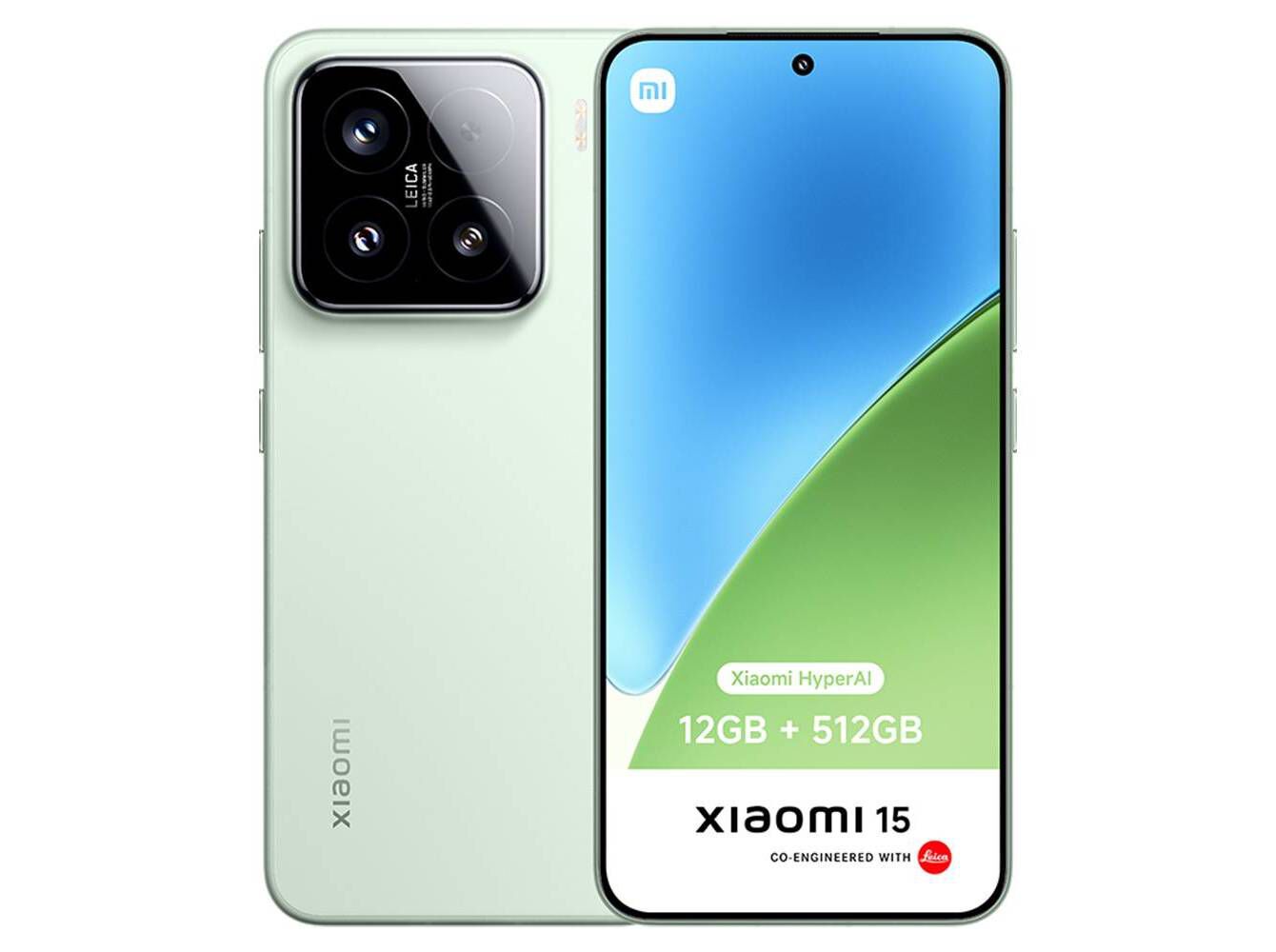 SMARTPHONE XIAOMI XIAOMI 15 12GB 512GB GREEN image number 0
