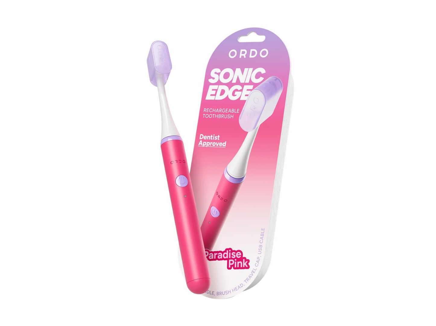 ESCOVA S&Oacute;NICA ORDO SONIC EDGE PINK image number 0