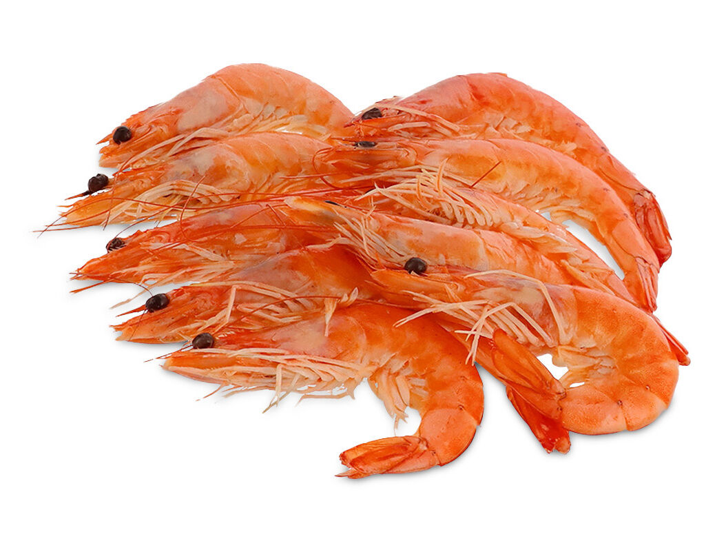 CAMAR&Atilde;O COZIDO AUCHAN VANNAMEI 50/70 KG