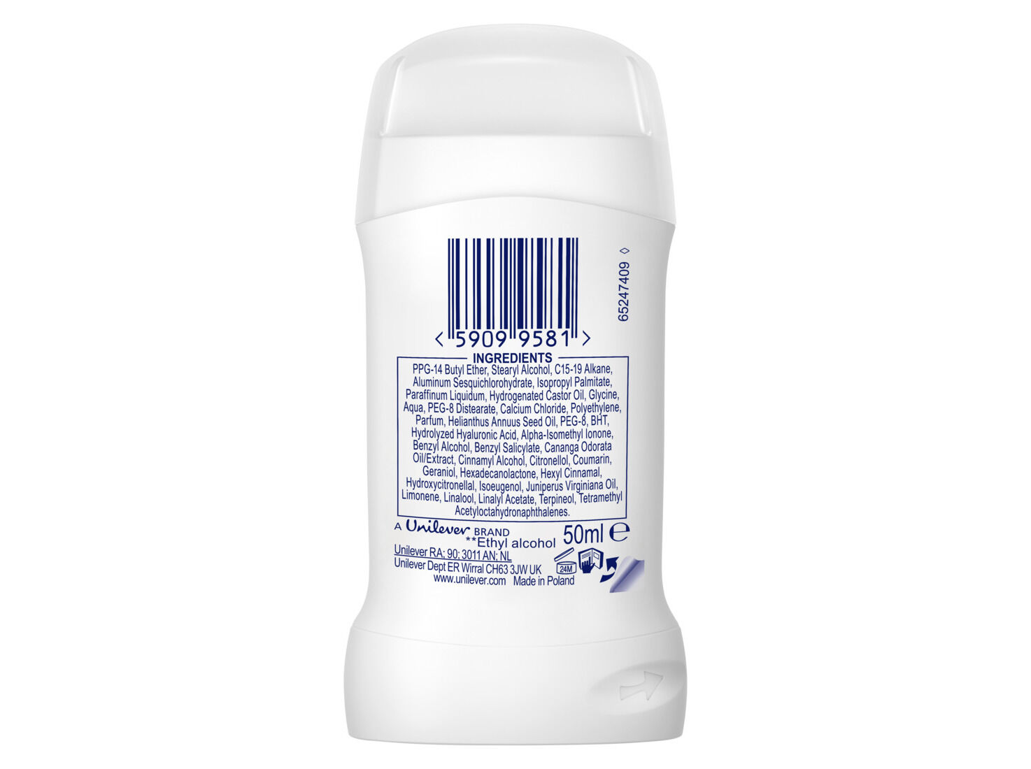 DESODORIZANTE DOVE STICK INVISBLE DRY 50 ML image number 1