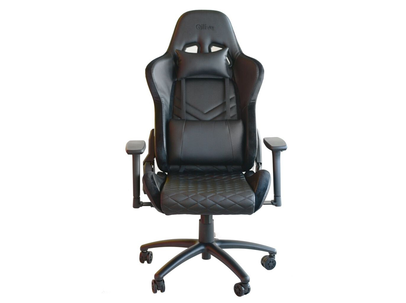 CADEIRA GAMING QILIVE Q.3603 FULL BLACK