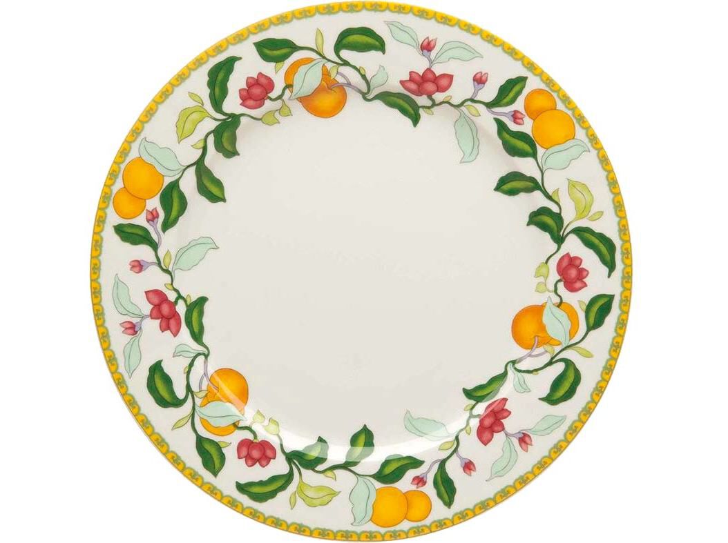 PRATO DE SERVIR ALGARVE VISTA ALEGRE DECORADO PORCELANA &Oslash;32CM