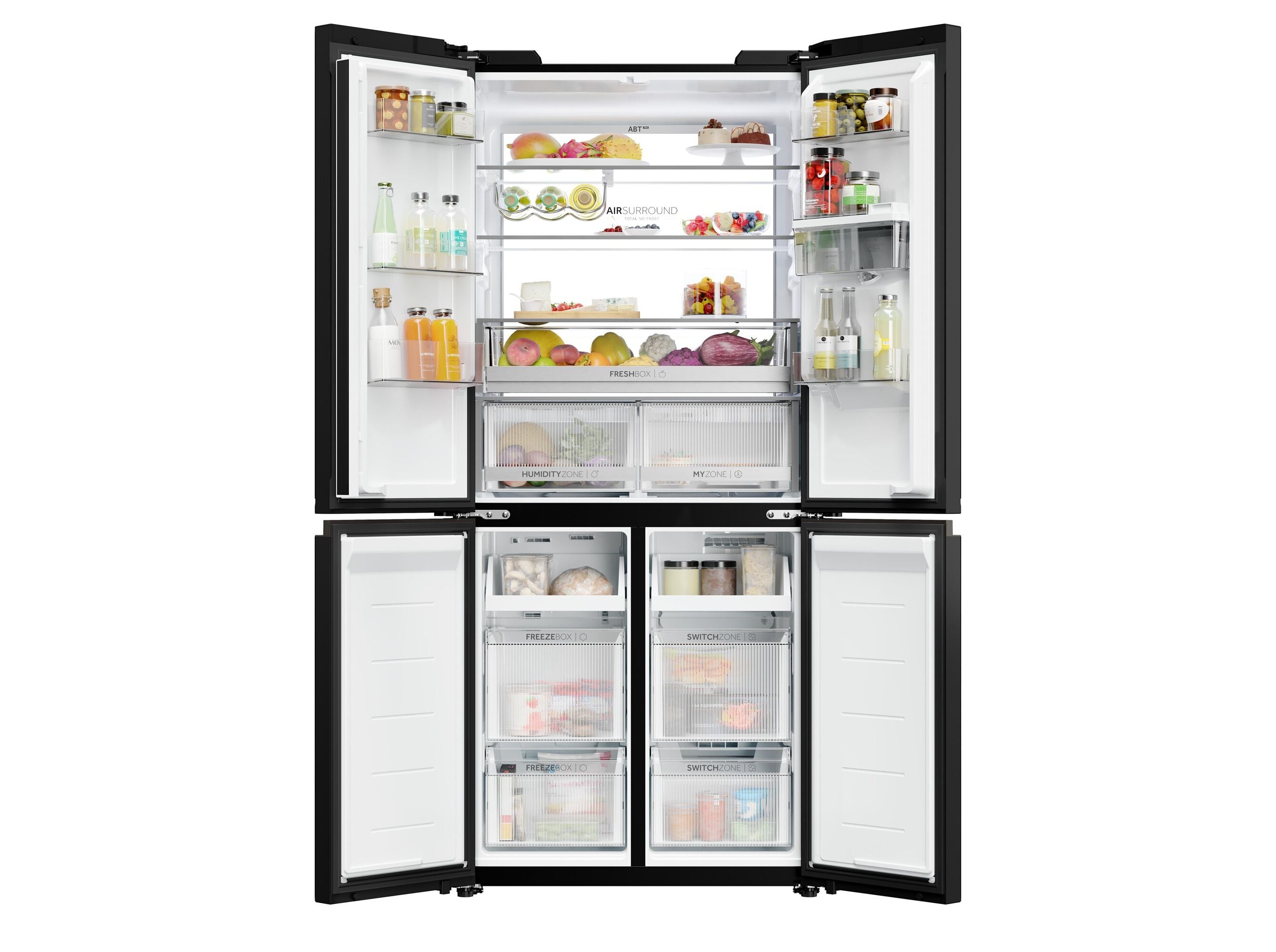 FRIGOR&Iacute;FICO AMERICANO HAIER HCKR7819DWGB NO FROST DISPENSADOR DE &Aacute;GUA 459 L image number 5