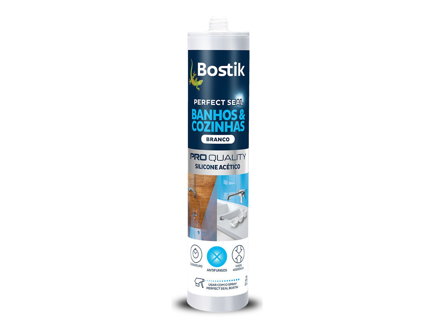 SILICONE BOSTIK BRANCO 280ML