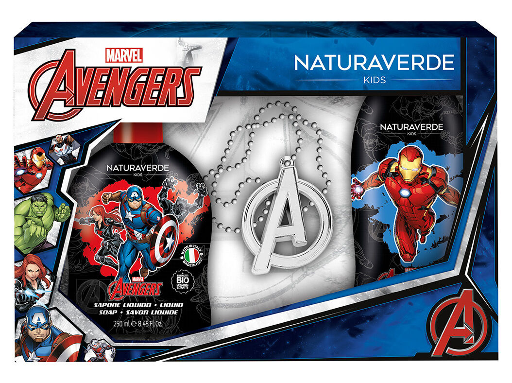 CONJUNTO NATURAVERDE AVENGERS 2X250ML