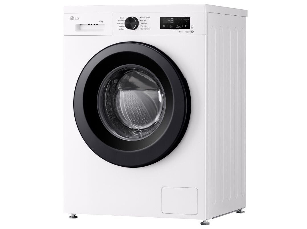 M&Aacute;QUINA DE LAVAR E SECAR ROUPA LG W4X1095NWK 9/5 KG 1400 RPM STEAM WI-FI BRANCA image number 1
