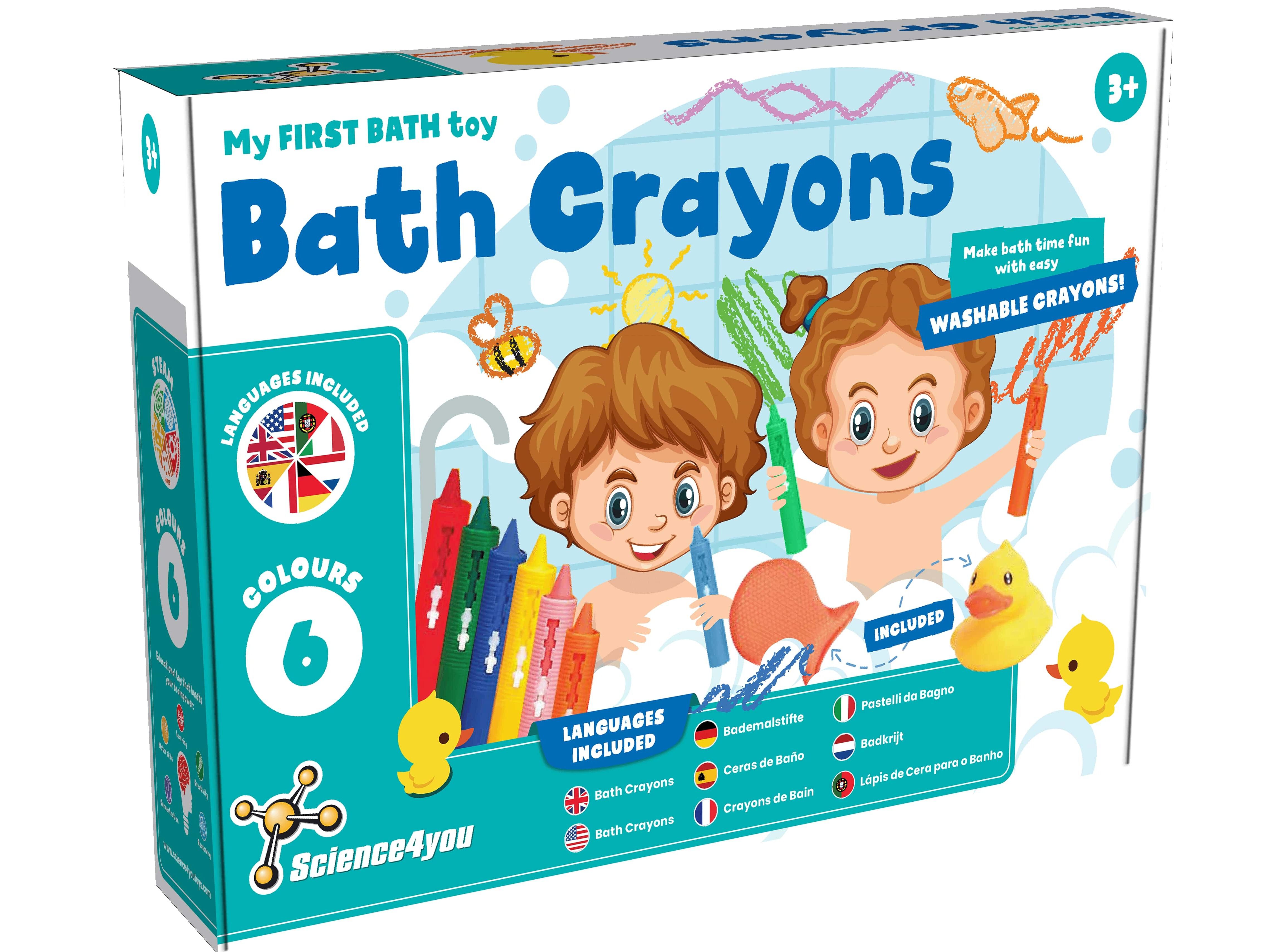 BATH CRAYONS SCIENCE4YOU