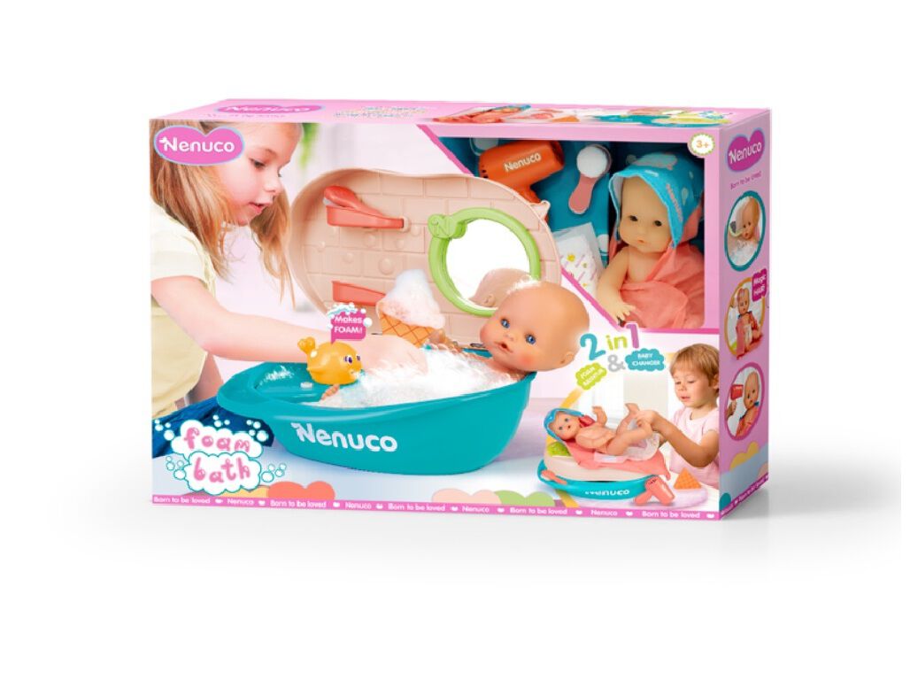 BANHO ESPUMA 2 EM 1 NENUCO