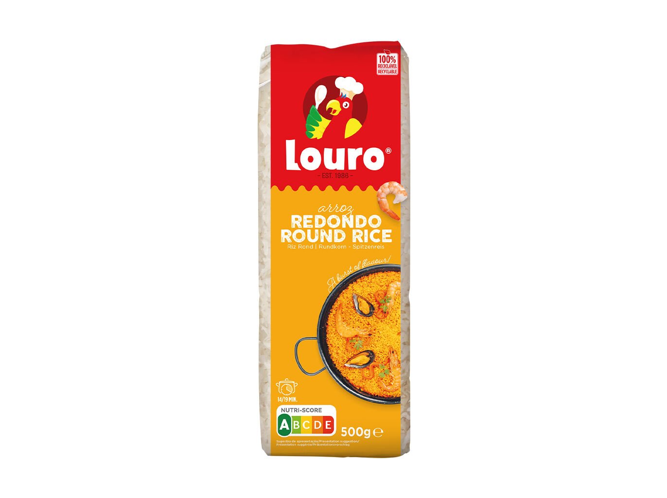ARROZ PARA PAELLA LOURO 500 G image number 1