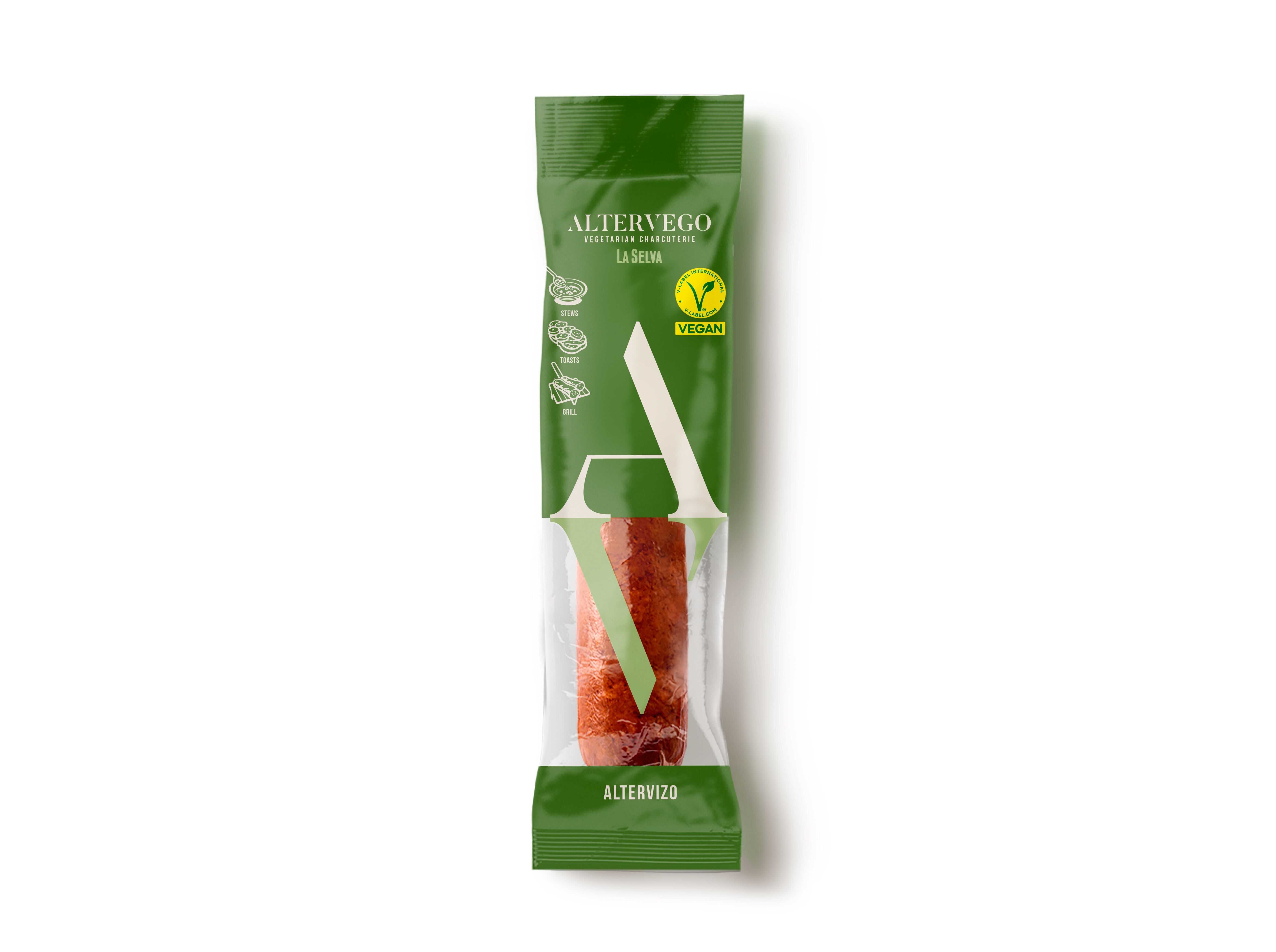 ENCHIDO VEGAN ALTERVEGO C/PROTE&Iacute;NA 90G