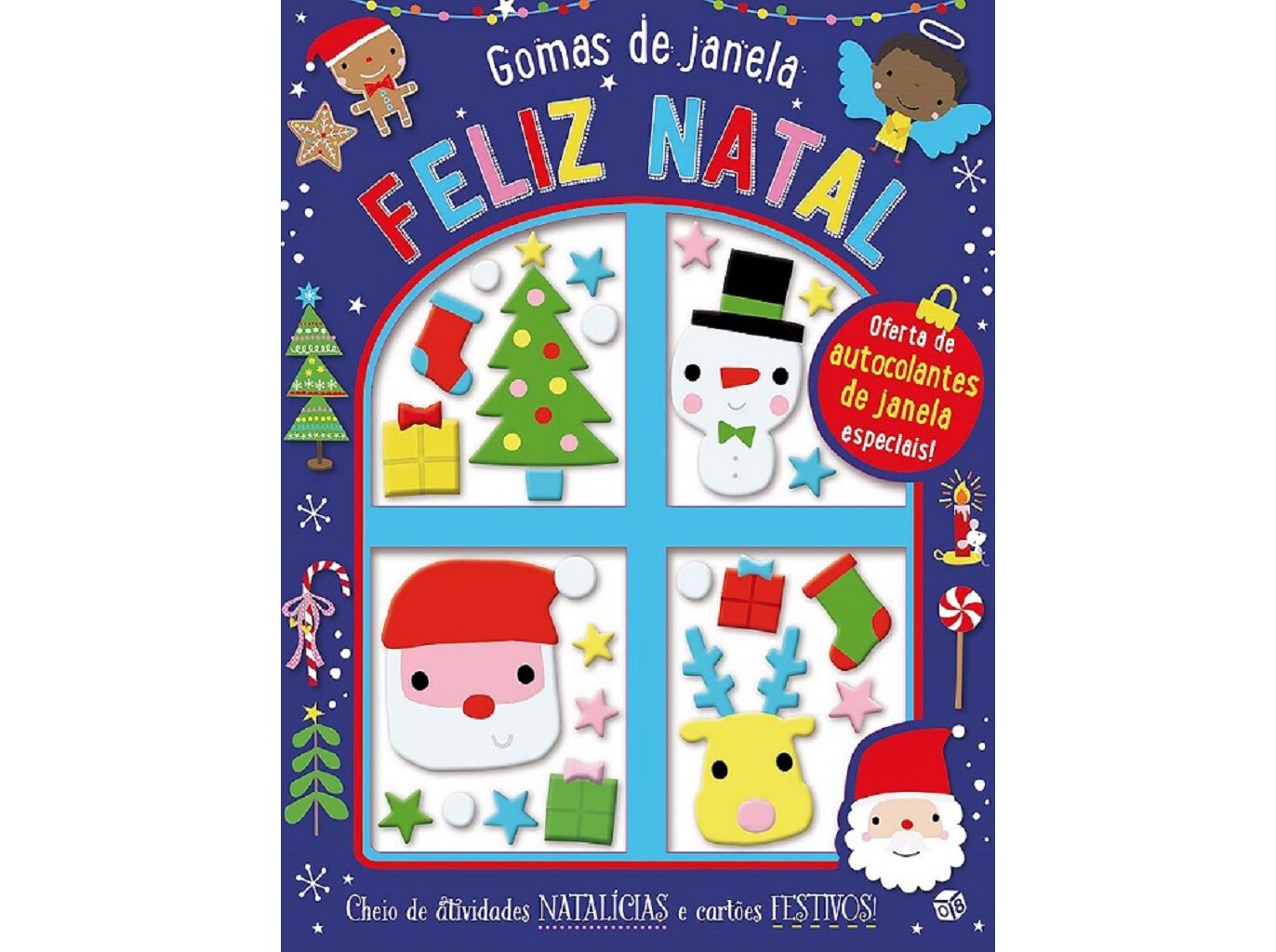 LIVRO GOMAS DE JANELA - FELIZ NATAL image number 0