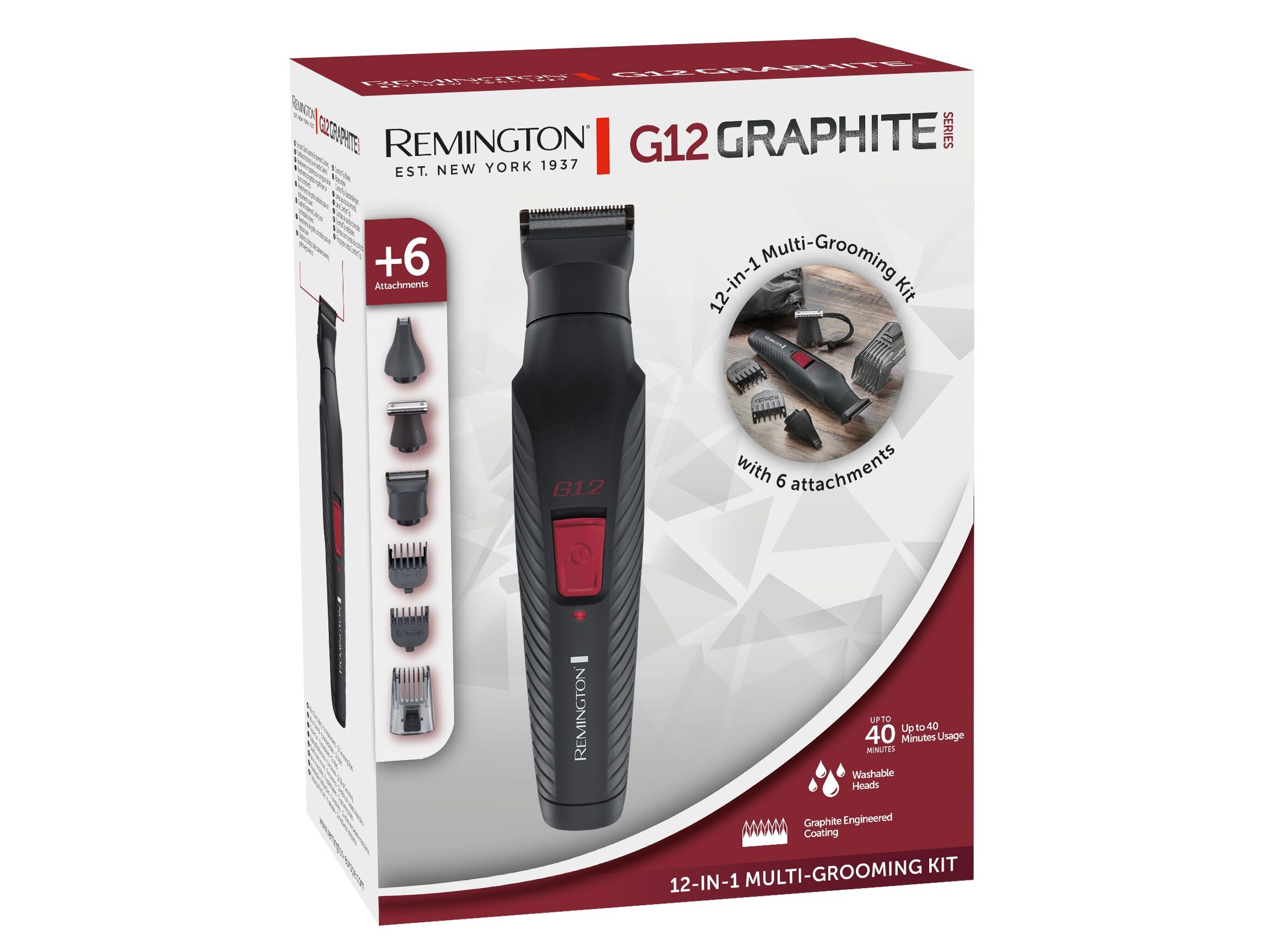 APARADOR MULTIFUN&Ccedil;&Otilde;ES REMINGTON PG2120 PRETO G12 SERIES image number 1