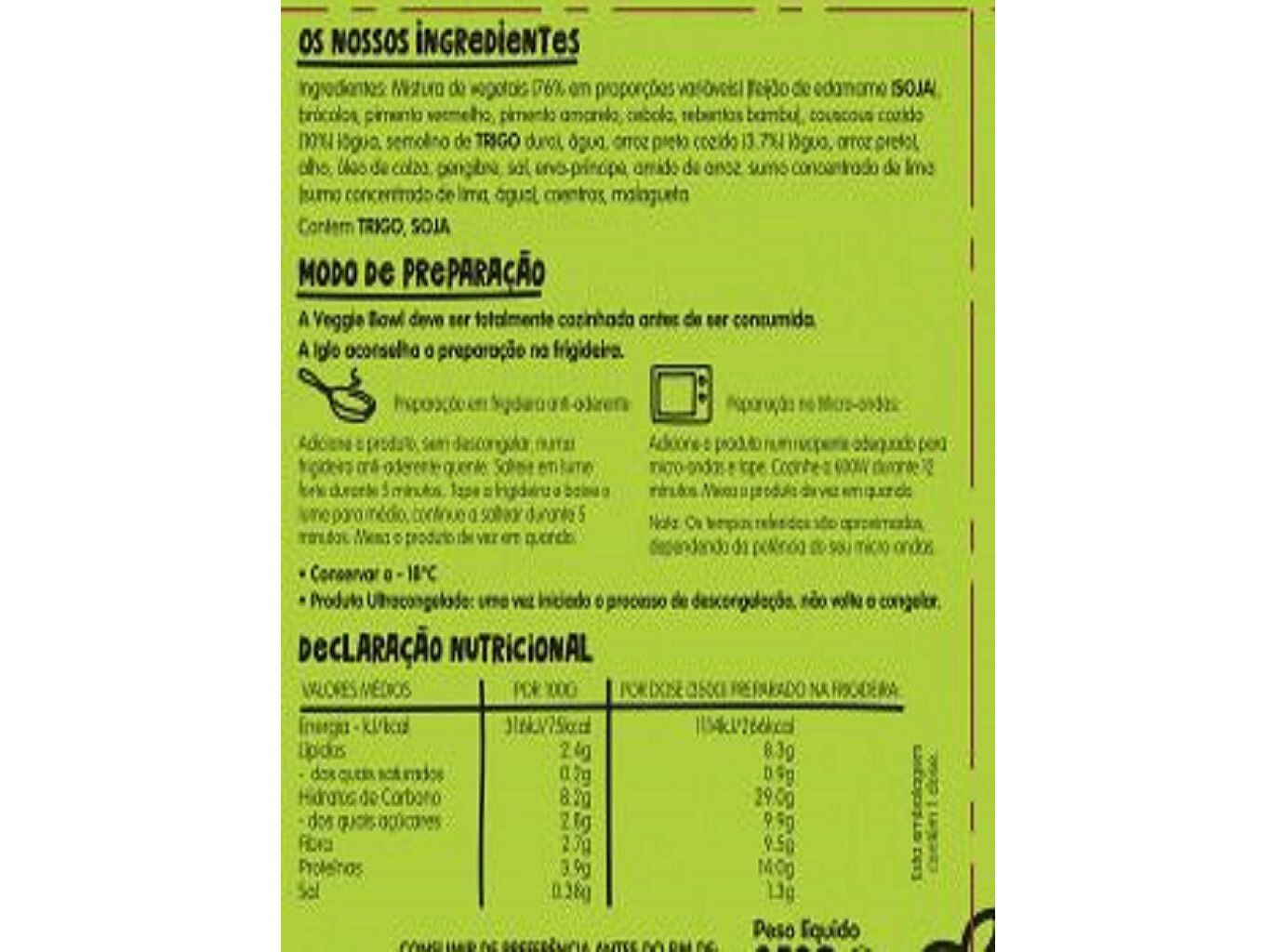 VEGGIE BOWL IGLO GREEN CUISINE COUSCOUS E EDAMAME 350G image number 1