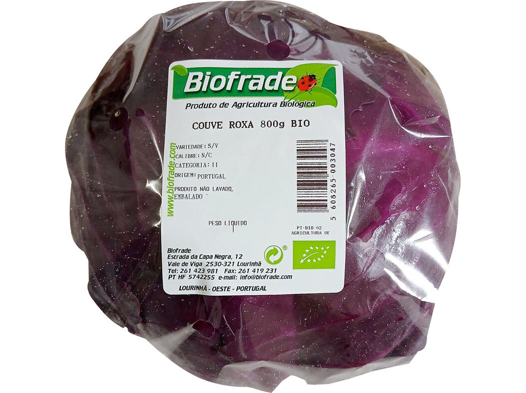 COUVE ROXA BIO 800GR