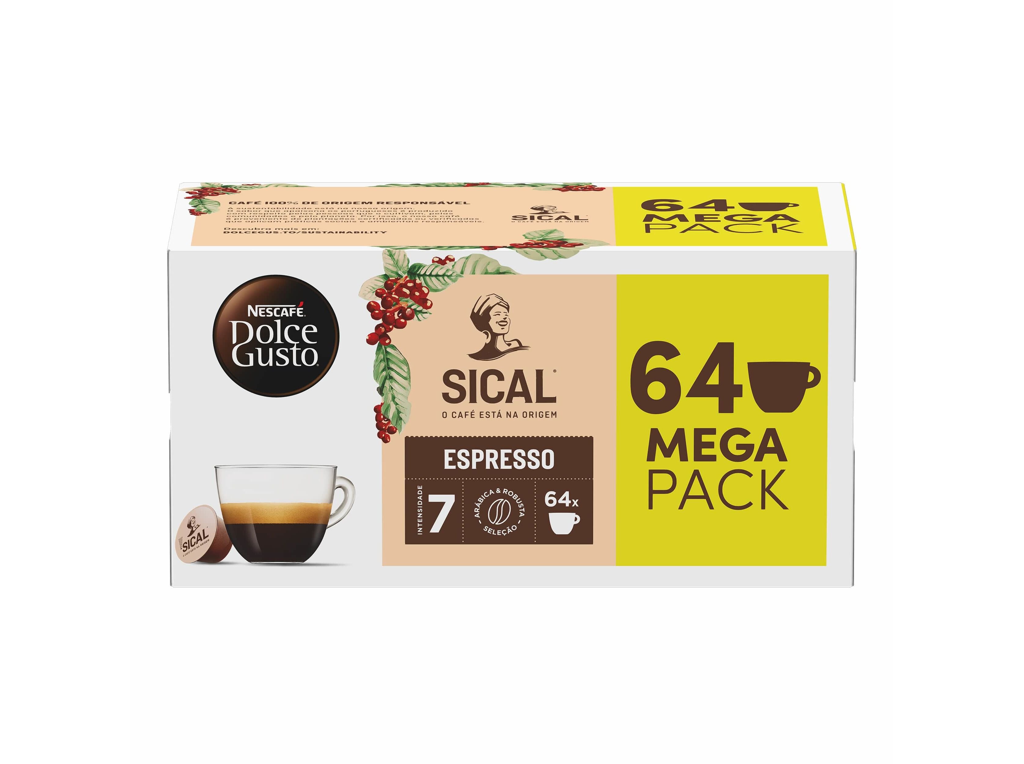 C&Aacute;PSULAS DOLCE GUSTO SICAL 64 UN