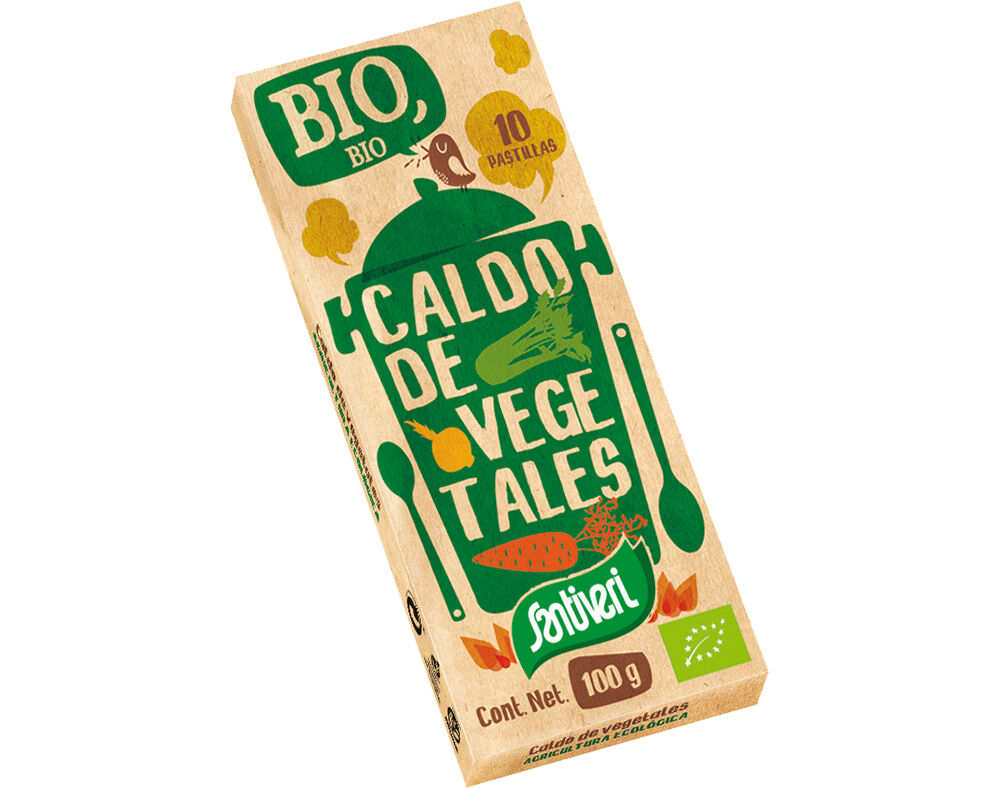 CALDO SANTIVERI VEGETAL BIOL&Oacute;GICO 100G