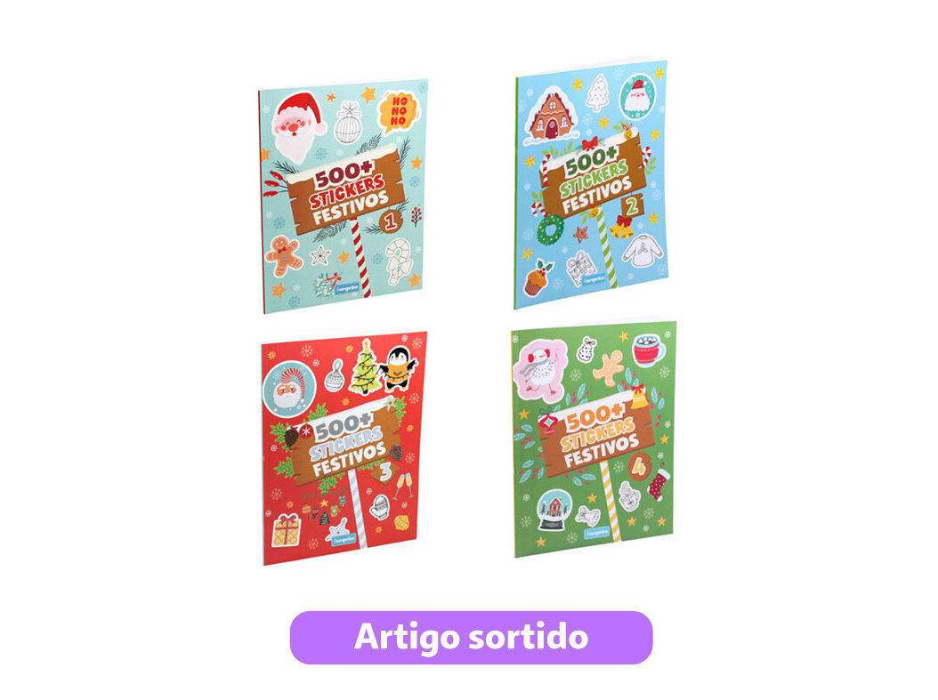 500+ STICKERS FESTIVOS MODELOS SORTIDOS image number 0