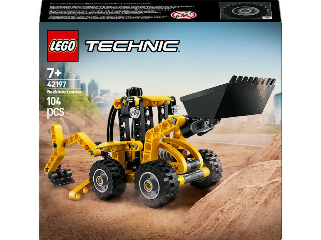 RETROESCAVADORA LEGO TECHNIC 42197