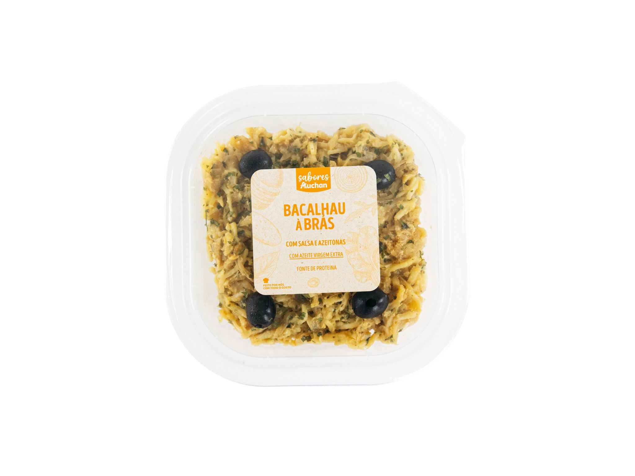 BACALHAU &Agrave; BR&Aacute;S SABORES AUCHAN 300 G