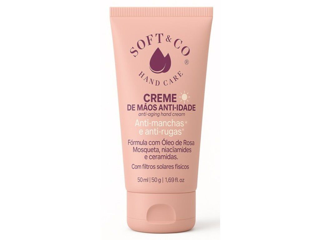 CREME DE M&Atilde;OS SOFT&CO ANTI IDADE 50ML image number 0