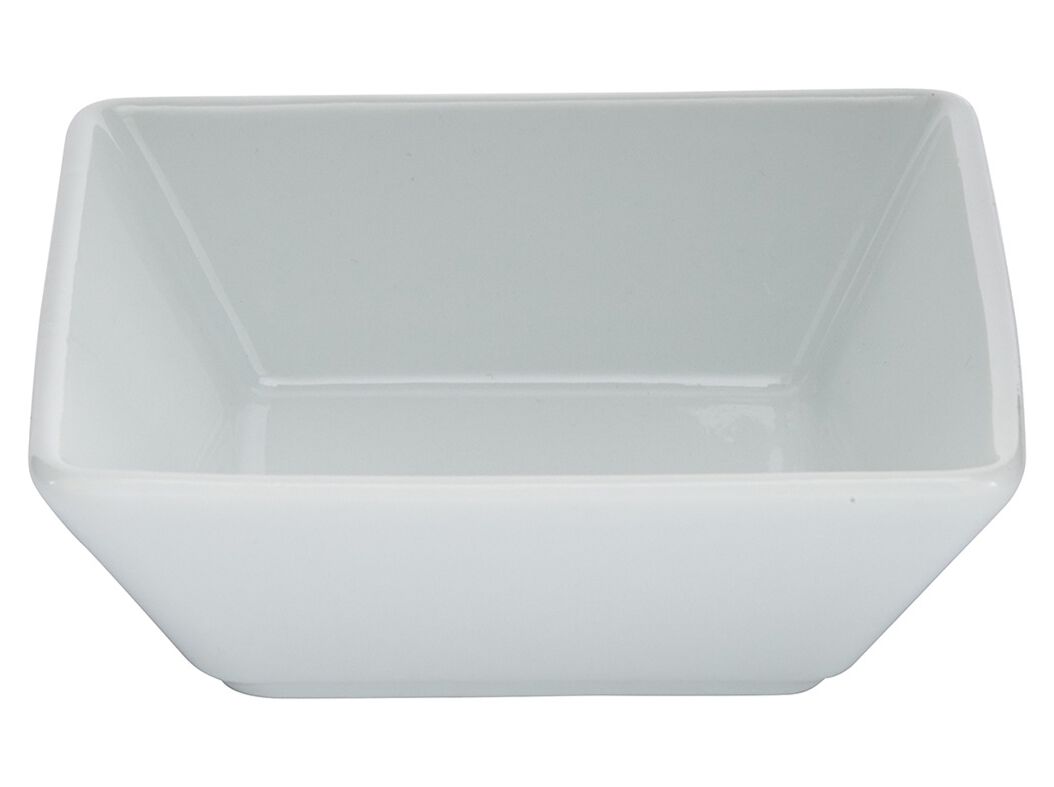 PRATO DE APERITIVOS SHARON ACTUEL BRANCO PORCELANA 11.5X11.5CM