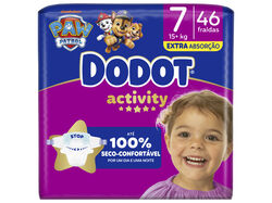 Fraldas Dodot Activity T7 46 un