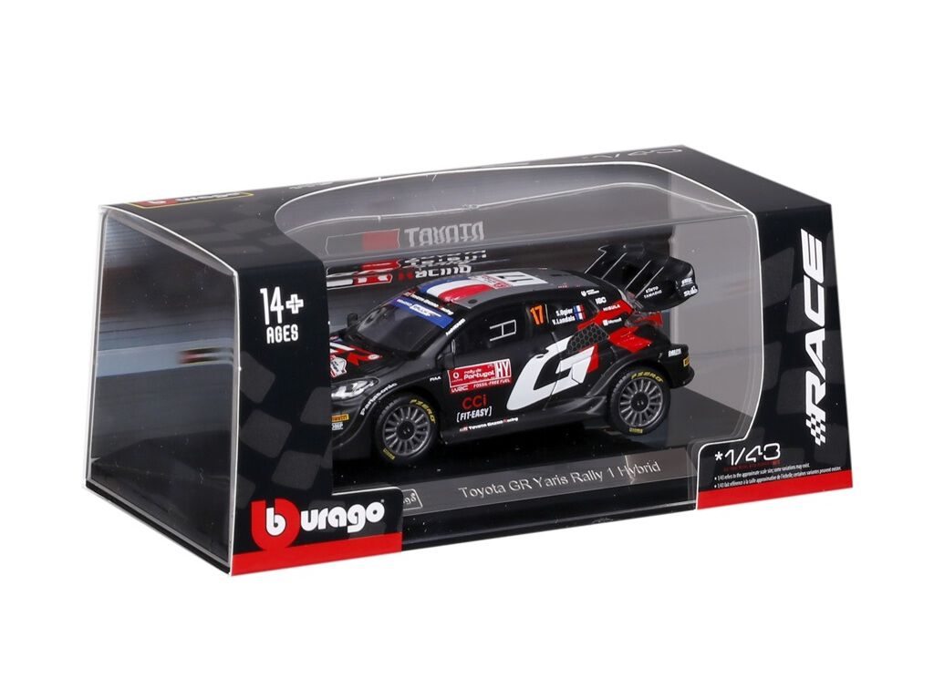 VEICULO DE COMPETI&Ccedil;&Atilde;O BURAGO ESC: 1:43 MODELOS SORTIDOS image number 1