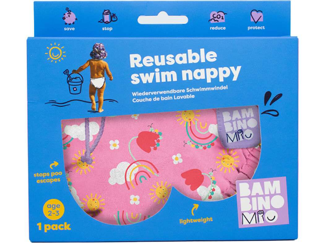 CUECA BANHO BAMBINO MIO DIAS FELIZES REUTILIZ&Aacute;VEL 2-3A