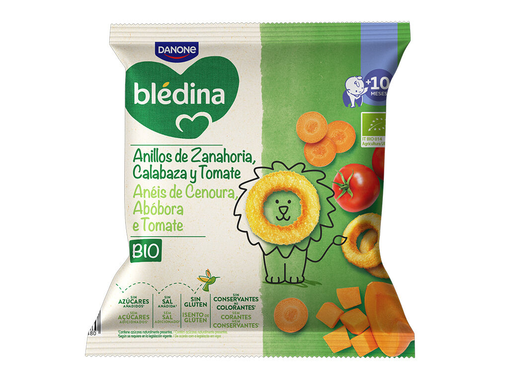 SNACK BL&Eacute;DINA AB&Oacute;BORA TOMATE CENOURA BIO 20G image number 0