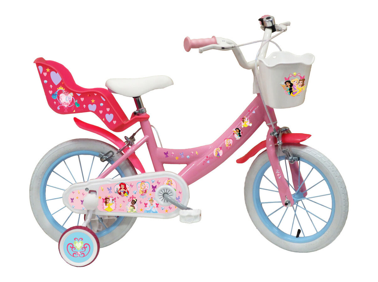 BICICLETA PRINCESAS DISNEY R14" image number 0
