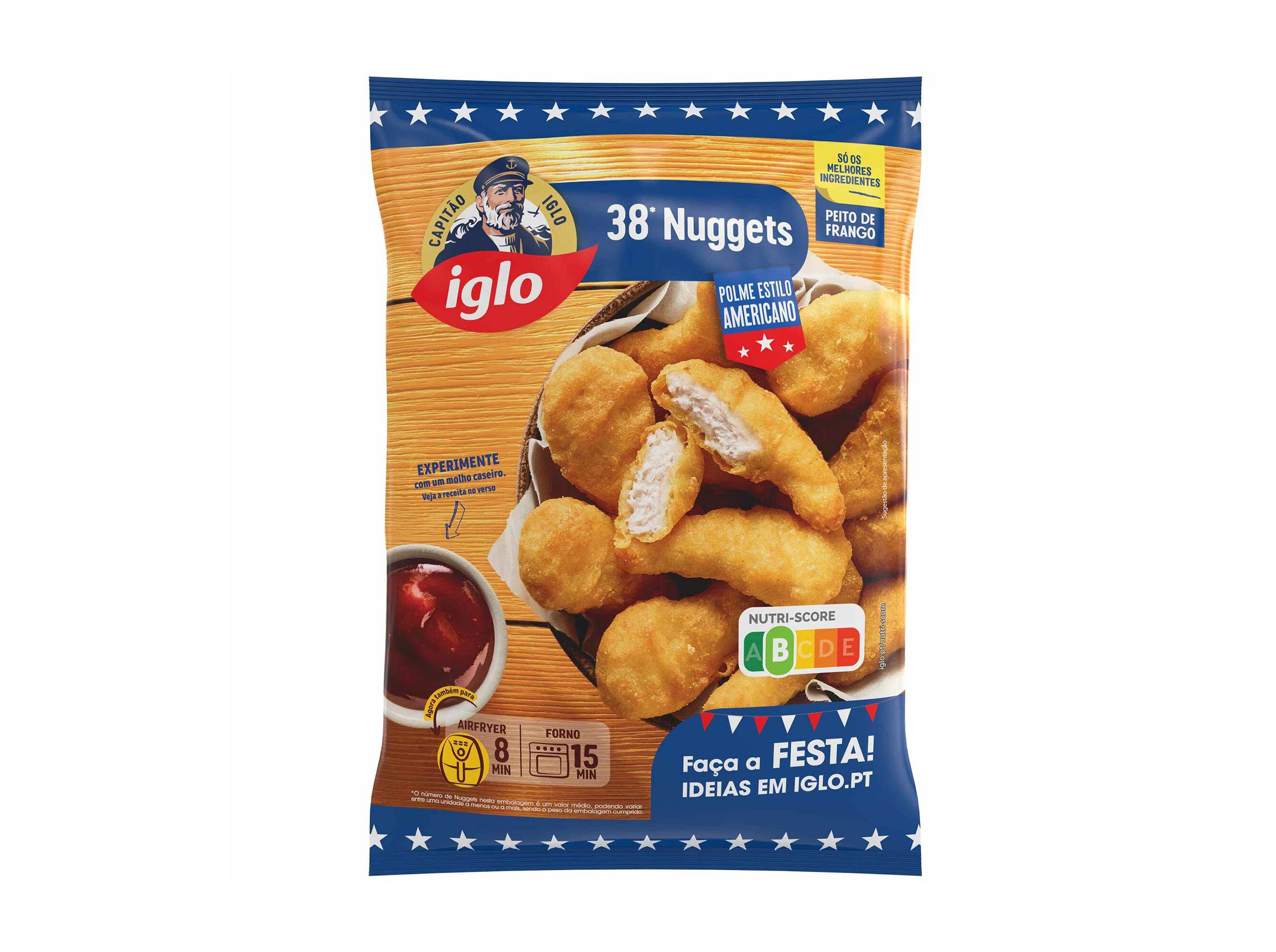 Nuggets Iglo Frango Polme Americano 697g | Auchan