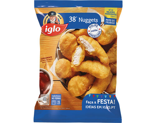Nuggets Iglo Frango Polme Americano 697g | Auchan