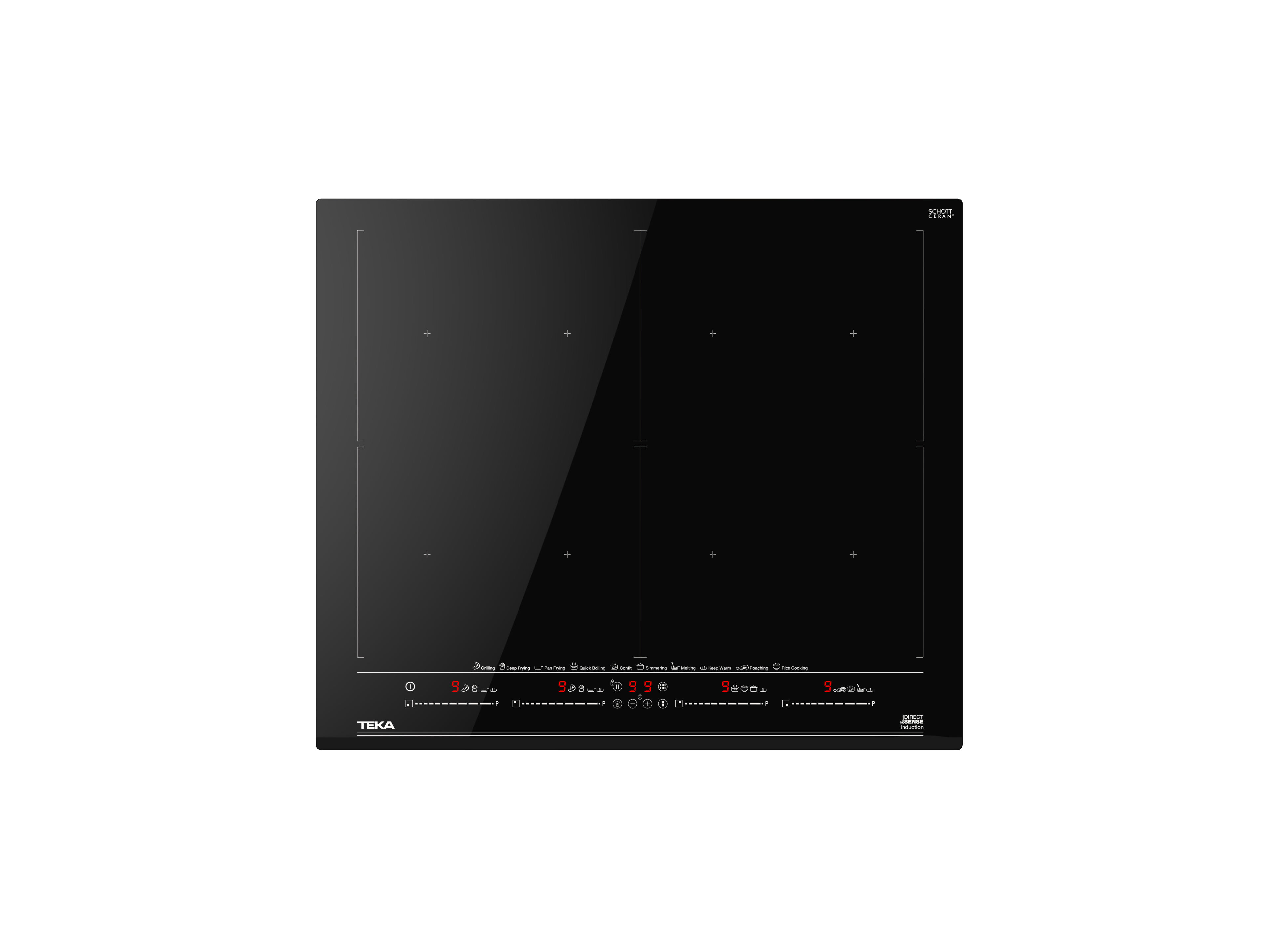 PLACA DE INDU&Ccedil;&Atilde;O TEKA IZF 68700 MST PRETA 60CM FULL FLEX image number 1