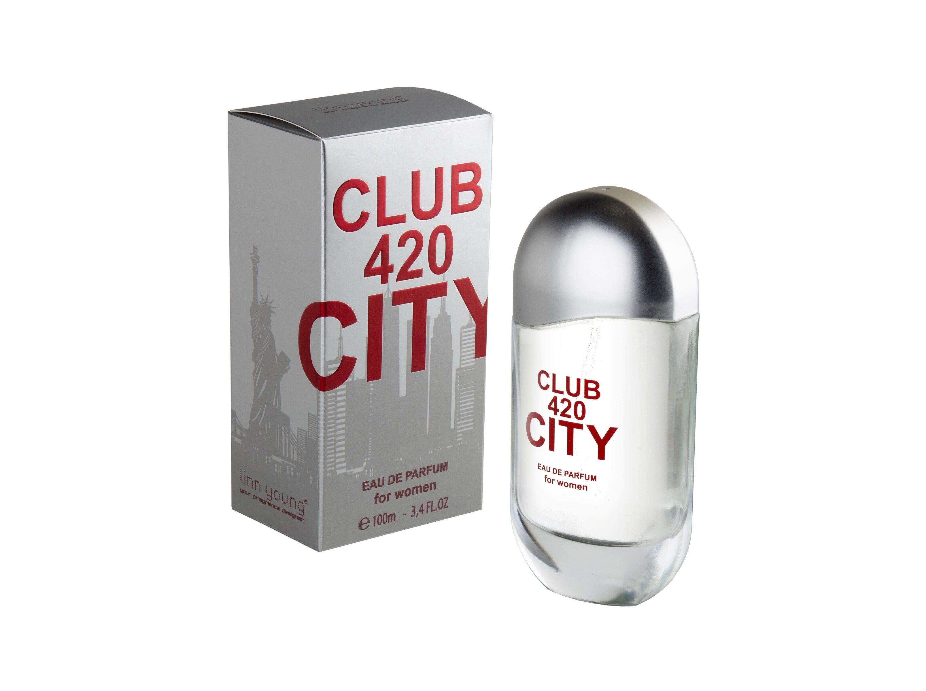 EAU DE PARFUM LINN YOUNG CLUB 420 CITY 100 ML image number 0