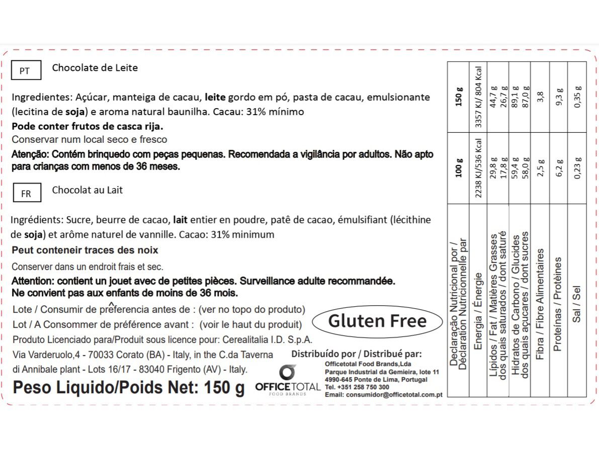 OVO P&Aacute;SCOA DOLCI PREZIOSI GIGANTOSAURUS 150G image number 1