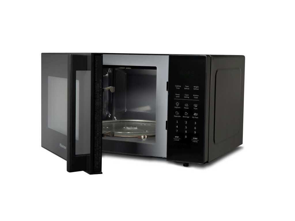 MICRO-ONDAS COM GRILL HISENSE H29MOBS9HG PRETO 29L image number 3